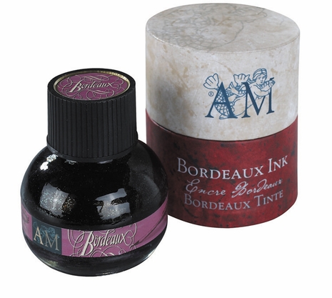 MG051 Authentic Models Bordeaux Ink, Glass Bottle