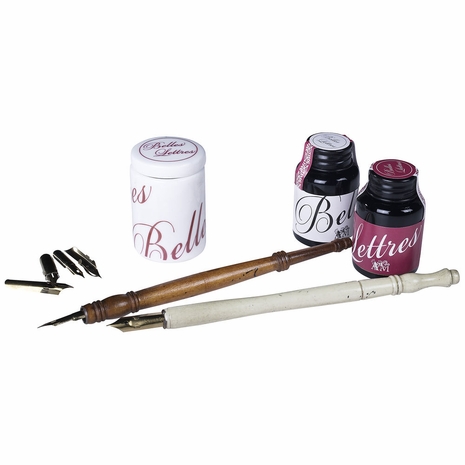 MG057 Authentic Models Precious Prose Set of Writing Tools and Ink