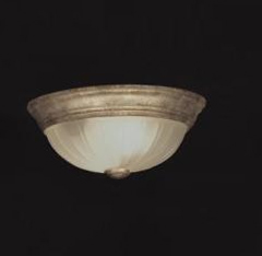 ML182GC-DISC Quoizel Melon Flush Light Clearance Item