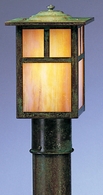 MP-6 Arroyo Craftsman 6" Mission Outdoor Post Mount Light