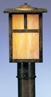 MP-7 Arroyo Craftsman 7" Mission Outdoor Post Mount Light