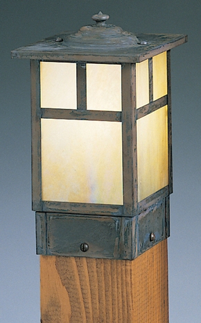 MPC-5 Arroyo Craftsman 5" Mission Outdoor Square Post Cap Light