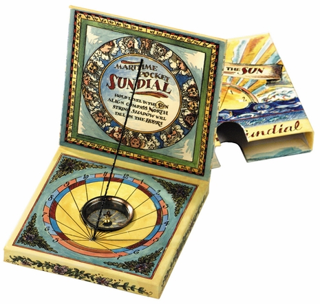 MS019 Authentic Models Maritime Pocket Sundial