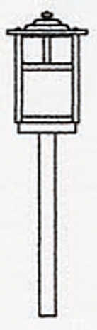 MSP-5 Arroyo Craftsman 5" Mission Stem Mount Without Overlay