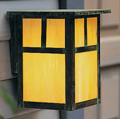MW-7 Arroyo Craftsman 7" Mission Flush Wall Mount Without Overlay