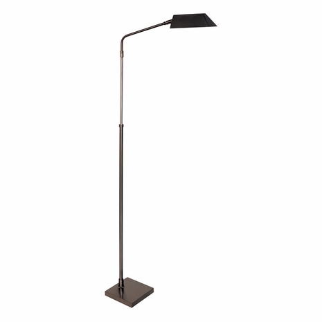 NEW200-SN House of Troy Newbury Adjustable Floor Lamp In Satin Nickel