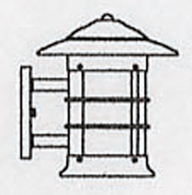 NS-9 Arroyo Craftsman 9" Newport Outdoor Sconce