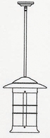 NSH-14L Arroyo Craftsman 14" Newport Long Body Outdoor Stem Mount Light