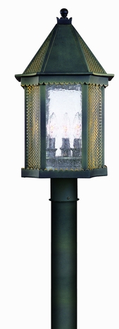P1075 Troy Lighting Chianti Three Light Post Lantern