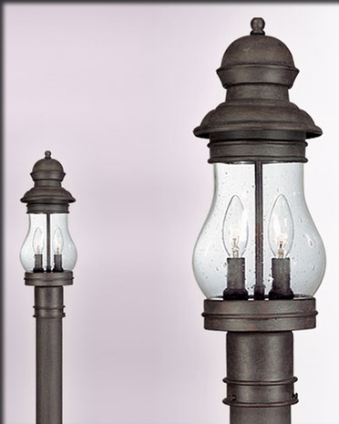 P1885 Troy Lighting Hyannis Port Two Light Post Lantern