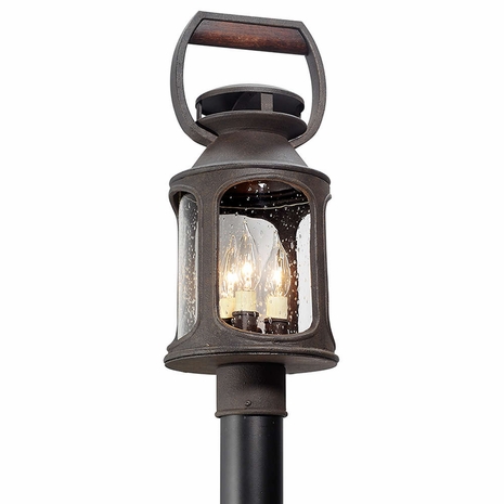 P4515 Troy Centennial Rust Old Trail 3Lt Post Medium