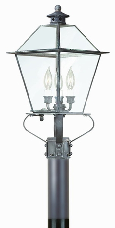 P8955 Troy Lighting Montgomery Three-Light Outdoor Post Light