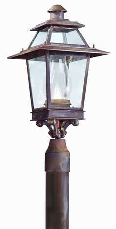P9244 Troy Lighting Marseilles One-Light Outdoor Post Light