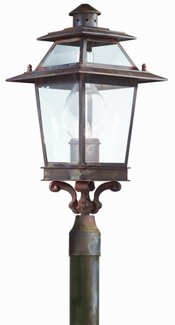 P9246 Troy Lighting Marseilles One-Light Outdoor Post Light