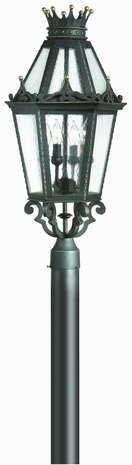 P9456 Troy Lighting Medici Four-Light Outdoor Post Light
