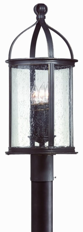 P9474 Troy Lighting Scarsdale Three Light Post Light