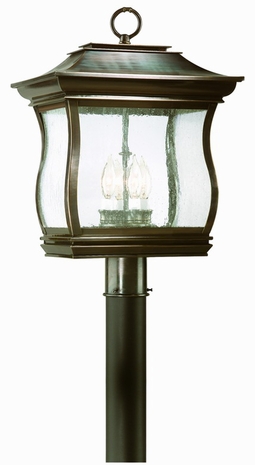 P9515 Troy Lighting Brentwood Park Four-Light Post Light