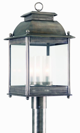 P9713 Troy Lighting Covent Garden Three-Light Outdoor Post Light