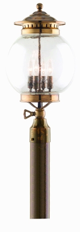 P9926 Troy Lighting Franklin Four-Light Outdoor Post Light