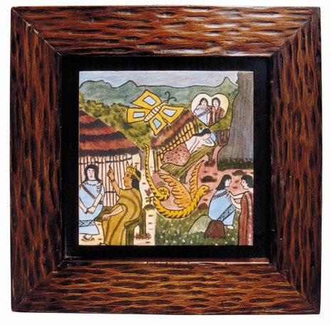 PATSFAS Small Painted Framed Art