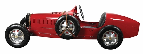 PC002 Authentic Models 1930s Baby Bugatti, Red