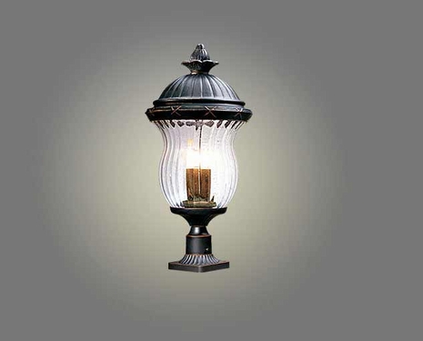 PCD8637ABZ Troy Lighting Capistrano 4 Light Post Lantern in Antique Brass Finish