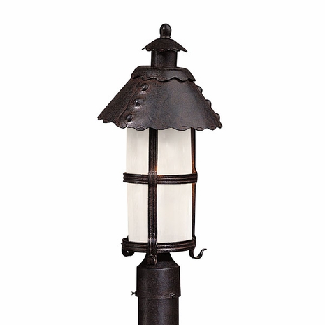 PF8323 Troy Lighting Camelot Fluorescent Outdoor Post Light