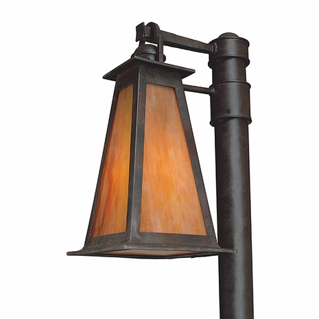 PF9885-D Troy Lighting Lucerne Fluorescent Dark Sky Outdoor Post Light