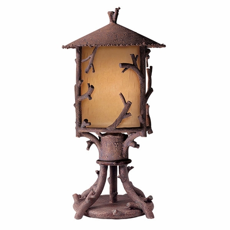 PFA8737-D Troy Lighting Cheyenne Fluorescent Dark Sky Outdoor Post Light
