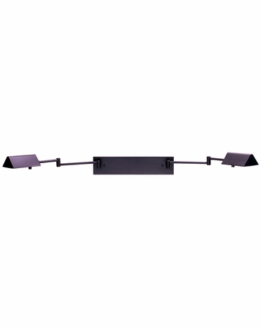 PIN475-2-OB House of Troy Oil Rubbed Bronze Double Wall Lamp