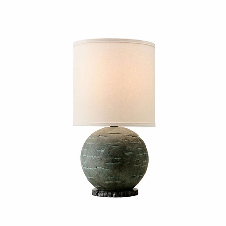 PTL1003 Troy Limestone La Brea 1Lt Table Lamp