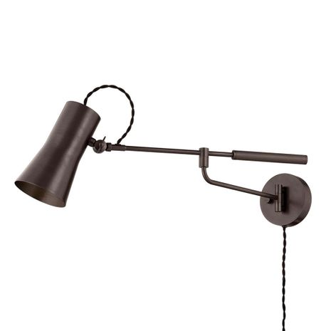 PTL1308-BRZ Troy Lighting Novel 1Lt Plug-in Wall Sconce with Bronze Finish