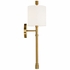 RAC-A3501-VG Crystorama Rachel 1 Light Vibrant Gold Sconce