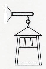 RB-10 Arroyo Craftsman 10" Raymond Wall Mount