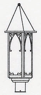 SGP-10 Arroyo Craftsman 10" Saint George Post Mount