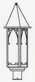 SGP-10 Arroyo Craftsman 10" Saint George Post Mount