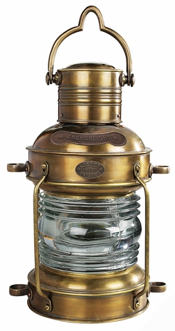 SL045 Authentic Models Anchor Light, Large Bronze