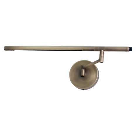 SLED525-AB House of Troy Slim-Line LED Task Wall Lamp in Antique Brass