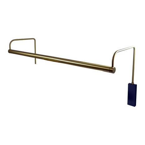 House of Troy SLEDZ29-51 Slim-Line Led Plug-In Picture Lights in Satin Brass