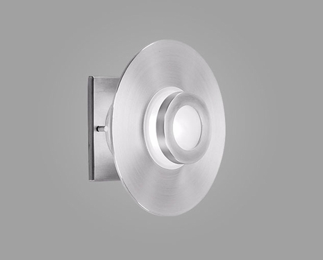 SS1000 CSL Lighting Slide 1 Light Wall Sconce In satin Aluminum Finish