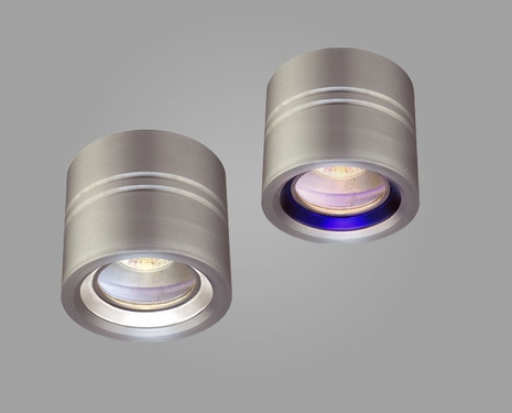 SS1015B CSL Lighting Entity 1 Light Flush - Opal In satin Aluminum Finish