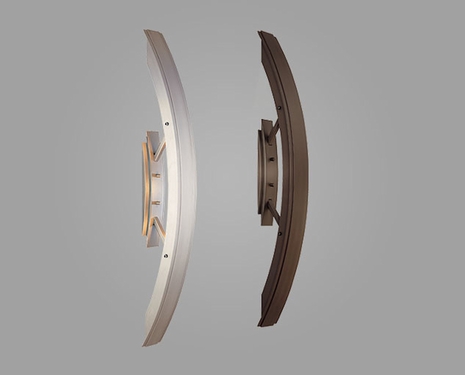 SS1027 CSL Lighting Arch 5 Light Wall Sconce In satin Aluminum Finish
