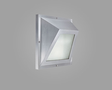 SS1030A CSL Lighting Edge 1 Light Wall Mount In satin Aluminum Finish