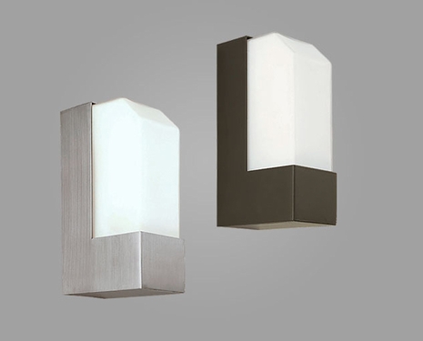 SS1040 CSL Lighting Observe 1 Light Wall Sconce Fluore In satin Aluminum Finish