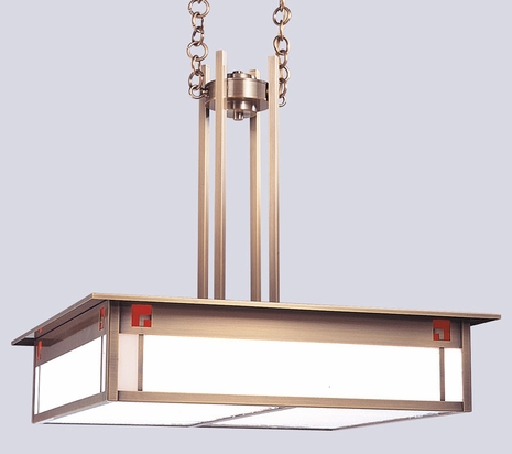 SSCH-22 Arroyo Craftsman Twenty-Two-inch State Street Chandelier