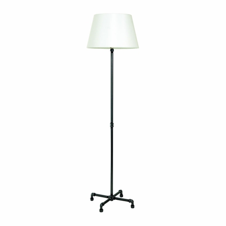 ST600-GT House of Troy Studio Industrial Granite Floor Lamp With Fabric Shade