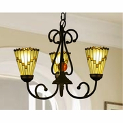 STH15097LED Springdale 18W Jerome LED 3-Light Tiffany Chandelier