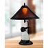 STT17002 Springdale 21H White Rabbit Mica Table Lamp with Night Light