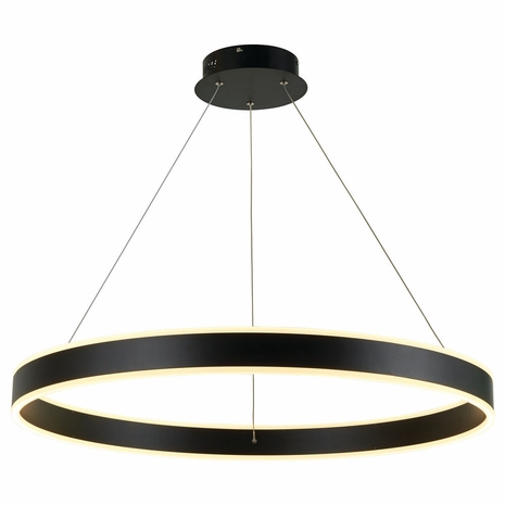 T1005-BK Thumprints Black Emeri Dining Chandelier