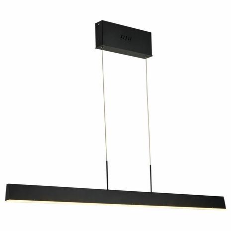 T1010-BK Thumprints Black Lennox Island Chandelier